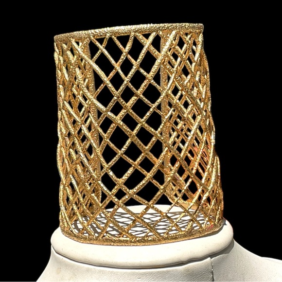 🌺Alexis Bittar Gold Lattice Cuff Bracelet - Picture 6 of 8